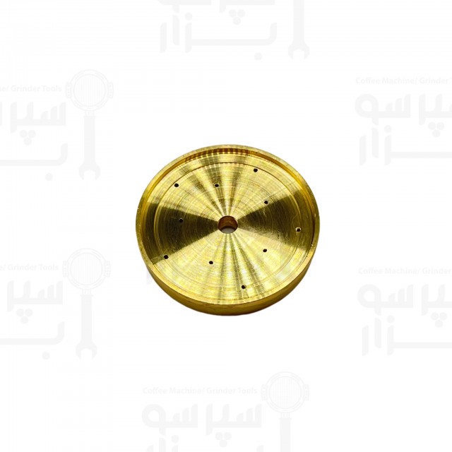 دیسک فاصله انداز نگهدارنده شاور برنجی مناسب هدگروپ های سایز 53 سی تی اس  وگا / آستوریا ضخامت ۹٫۵ میلیمتر