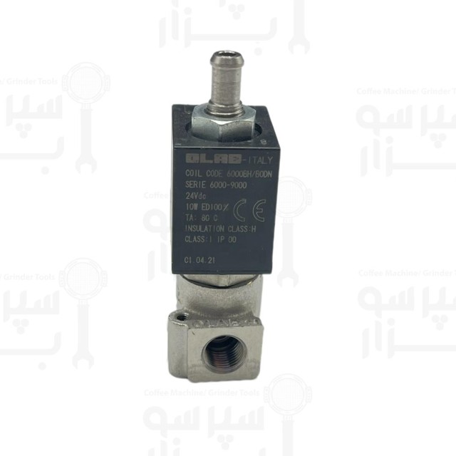 شیر برقی برند اولب ۳طرفه ۲۴ ولت دی سی ۱۰ وات دی ان ۱٫۲ میلیمتر