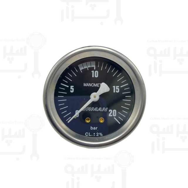 منومتر فشار بیزرا نشانگر از ۰ تا ۲۰ بار فشار مدل۲۰ ای تی ام