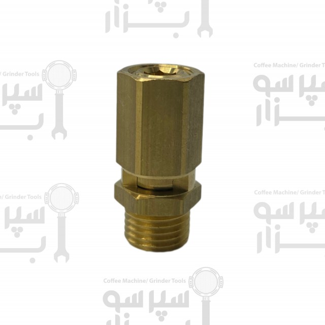سوپاپ اطمینان یونیورسال مناسب اکثر دستگاه ها (مثل جیمبالی، پاوونی، برازیلیا و...) 1/8 بار رزوه 1/4 اینچ