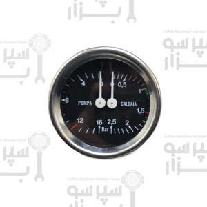 منومتر / مانومتر دوعقربه دستگاه های فوتورمت / اکسپو بار / گاجا / ایتال کرم /  ویزا کرم /  مدل ام۲۲ ام۲۹ نشانگر  فشار بخار تا 2/5 بار فشار آب تا 16  بار قطربدنه 60 میلیمتر  قطر قاب بیرونی 65 میلیمتر رزوه 1/8