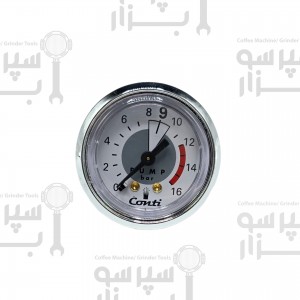 منومتر / مانومتر فشار تک عقربه کنتی مدل ایکس وان نشانگر ۱۶-۰بار قطر بدنه ۴۰ میلیمتر اورجینال