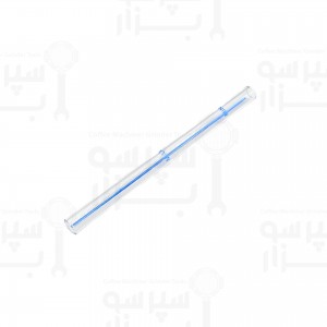 لوله شیشه ای نشانگر سطح آب لاسپازیاله قطر ۱۱میل طول ۱۵۰ میل افقی