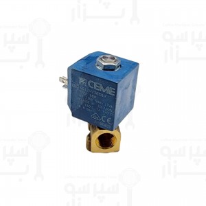 شیر برقی دوطرفه برند سم رزوه 1/4 اینچ ورودی آب