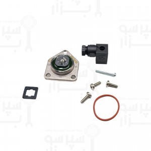 کیت کامل یدکی فلومتر شامل پروانه مغناطیسی، درب فلومتر همراه اورینگ و پیچ ها، کانکتور با پیچ