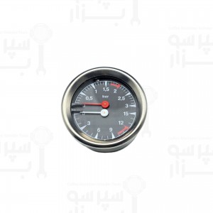 منومتر / مانومتر پمپ ۲ عقربه سنرمو مدل روما رزوه ۱/۸ قطر بدنه ۶۰ میلیمتر اورجینال