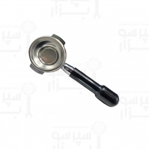 پرتافیلتر ۱کاپ کامل کنتی با دسته مشکی دارای بسکت و ناودانی تک