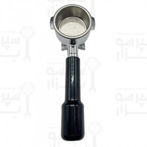 پرتافیلتر لاسپازیاله ۲کاپ کامل با ناودانی و دستگیره مشکی