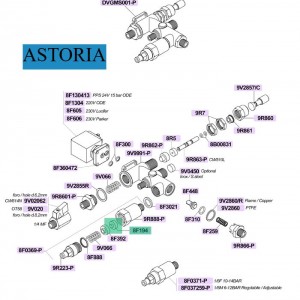 واشر یونیورسال داخل سوپاپ فشارشکن فائما ای۶۱ و اکثر برندها جنس ان بی آر