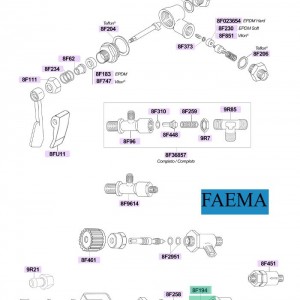 واشر یونیورسال داخل سوپاپ فشارشکن فائما ای۶۱ و اکثر برندها جنس ان بی آر