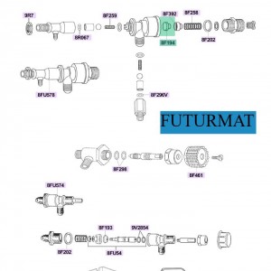 واشر یونیورسال داخل سوپاپ فشارشکن فائما ای۶۱ و اکثر برندها جنس ان بی آر