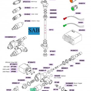 واشر یونیورسال داخل سوپاپ فشارشکن فائما ای۶۱ و اکثر برندها جنس ان بی آر