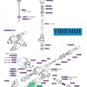 واشر یونیورسال داخل سوپاپ فشارشکن فائما ای۶۱ و اکثر برندها جنس ان بی آر