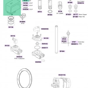 پرشر سوئیچ / سوییچ تنظیم فشار بخار سه 3 فاز 30 آمپر 400 ولت برند سیرای / آسکو   P302/6 رزوه یک چهارم مناسب اکثر دستگاه ها فشار بین 0/5 الی 1/4 بار