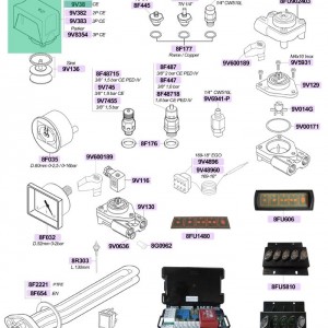 پرشر سوئیچ / سوییچ تنظیم فشار بخار سه 3 فاز 30 آمپر 400 ولت برند سیرای / آسکو   P302/6 رزوه یک چهارم مناسب اکثر دستگاه ها فشار بین 0/5 الی 1/4 بار