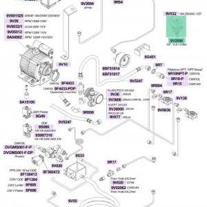 پرشر سوئیچ / سوییچ تنظیم فشار بخار تک فاز 16 آمپر 220-250 ولت XP110 رزوه یک چهارم مناسب اکثر دستگاه ها فشار بین 0/5 الی 1/2 بار