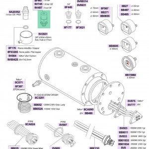 سوپاپ اطمینان یونیورسال مناسب اکثر دستگاه ها 1/8 بار رزوه 3/8 اینچ