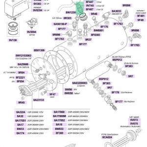 سوپاپ اطمینان یونیورسال مناسب اکثر دستگاه ها 1/8 بار رزوه 3/8 اینچ