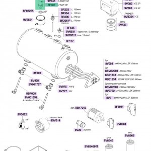 سوپاپ اطمینان یونیورسال مناسب اکثر دستگاه ها (مثل جیمبالی) 2 بار رزوه 3/8 اینچ