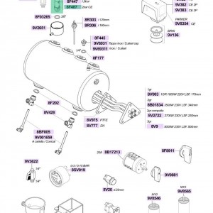 سوپاپ اطمینان یونیورسال مناسب اکثر دستگاه ها (مثل جیمبالی) 2 بار رزوه 3/8 اینچ