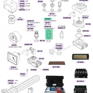 سوپاپ اطمینان یونیورسال مناسب اکثر دستگاه ها (مثل جیمبالی) 2 بار رزوه 3/8 اینچ