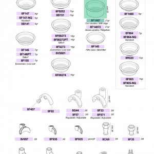 بسکت  پرتا فیلتر 3 کاپ (تریپل) آستوریا/ فائما/وی بی ام/ بتزرا/وگا/بی اف سی / بیزرا سایز 58 ظرفیت 21 گرمی ارتفاع 28 میلیمتر