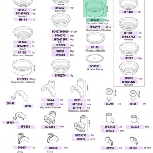 بسکت  پرتا فیلتر 3 کاپ (تریپل) آستوریا/ فائما/وی بی ام/ بتزرا/وگا/بی اف سی / بیزرا سایز 58 ظرفیت 21 گرمی ارتفاع 28 میلیمتر