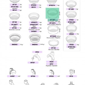 بسکت  پرتا فیلتر 3 کاپ (تریپل) آستوریا/ فائما/وی بی ام/ بتزرا/وگا/بی اف سی / بیزرا سایز 58 ظرفیت 21 گرمی ارتفاع 28 میلیمتر