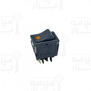 دکمه بیپولار فشاری روشن و خاموش با نور نارنجی رنچیلیو