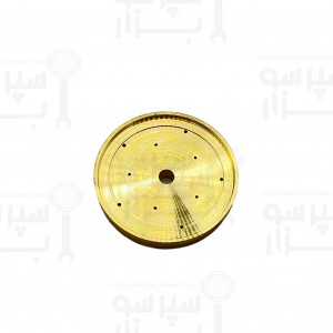 دیسک فاصله انداز نگهدارنده شاور برنجی مناسب هدگروپ های سایز 53 سی تی اس  وگا / آستوریا ضخامت ۹٫۵ میلیمتر