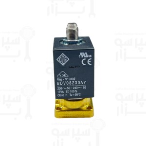 شیر برقی هدگروپ ۳طرفه برند او دی ای پایه مکعبی ۱۵ بار فشار ۲۳۰/۲۲۰ ولت ۵۰/۶۰ هرتز ۱٫۵ دی ان روبی