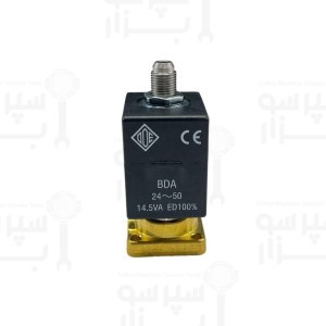 شیر برقی ۳طرفه ۲۴ ولت ای سی برند او دی ای ODE  دی ان ۱٫۵ فشار ۱۵ بار 50 هرتز روبی