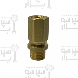 سوپاپ اطمینان یونیورسال مناسب اکثر دستگاه ها (مثل جیمبالی، پاوونی، برازیلیا و...) 1/8 بار رزوه 1/4 اینچ