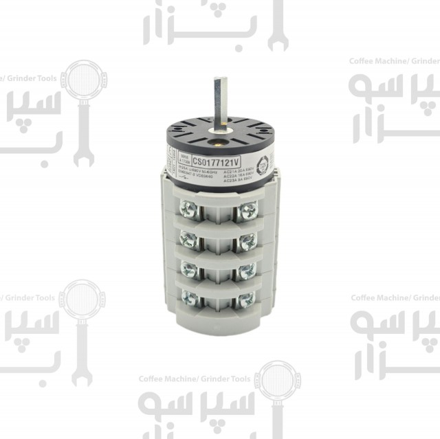 پاور سوئیچ روشن خاموش جیمبالی ام۳۹ / ام۲۷ /۲۰ آمپر ۳ حالته ۰-۱-۲