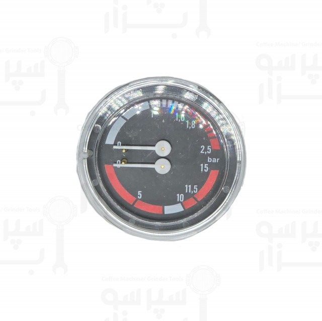 منومتر فشار بویلر وگا پولاریس دو عقربه ۲٫۵-۰و۱۵-۰