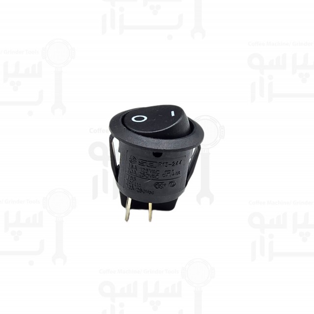 کلید پاور سوئیچ روشن خاموش لاسپازیاله اس8 و اس9 و اس۴۰ (سوپرما و کلاسیک) ۲ پوزیشن ۴ کانتکت اورجینال
