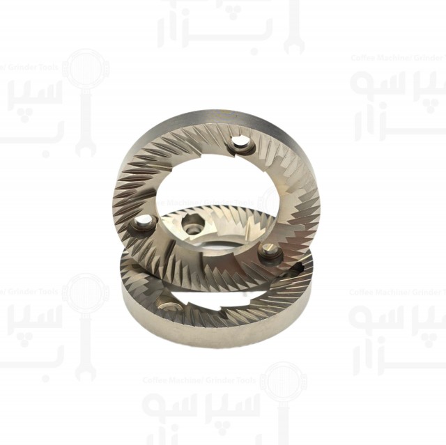 ORIGINAL FIORENZATO T80 / QUAMAR M80 GRINDER BLADES D.63MM - FOOD FRIENDLY