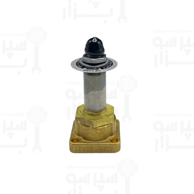 پایه مغزی کامل شیر برقی پارکر ۳ طرفه راهه پایه کوتاه با فیتینگ تخت