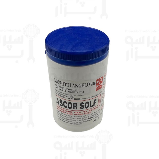 پودراسید مناسب اسید شویی و رسوب زدایی قطعات اسپرسو مانند آلمینیوم / مس / برنج بسته بندی ۱کیلوگرمی