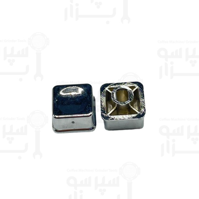 دکمه کروم مربعی تاچ کی پدهای اتوماتیک وگا / آستوریا