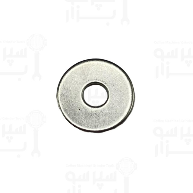 واشر استیل پشت دستگیره ولومی بخار شیر آب و بخار فائما / چم / ساب / مارزوکو / ویکتوریا / سنرمو / دالاکورته ابعاد ۱٫۵×۶٫۳×۲۰ میلیمتر