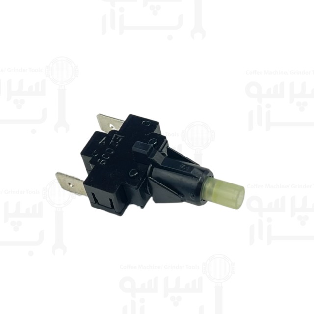 کلید سوئیچ بیپولار تک پل دو کاناله مربوط به آب جوش آستوریا  / وگا /  گاجا مشکی
