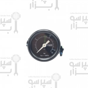 منومتر / مانومتر فشار آیبریتال مدل لوآننا / جونیور نشانگر ۱۶-۰ بار قطر بدنه ۳۹ میلیمتر اورجینال