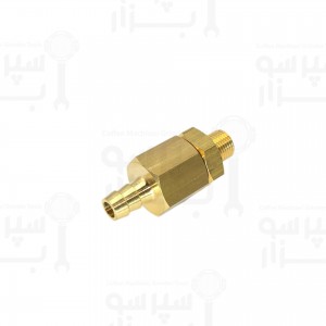 سوپاپ خلا گیر / هواگیر رزوه ۱/۸ اینچ شلنگ خور با جاواشری مناسب فوتورمت، للیت و دیگر برندها
