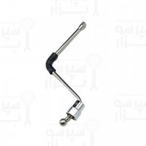 نازل بخار کامل وگا اطلس / اوریون قطر نازل ۸ میلیمتر همراه محافظ لاستیکی طول کامل بهمراه مهره 210 میلیمتر