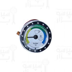 ترمومنومتر / ترمومتر بویلر ۳ رنگ قطر ۴۰ میلیمتر نمایشگر دما از 0 الی 160 درجه سانتی گراد