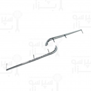 قاب زه کروم سمت چپ ( از روبروی دستگاه) ردیف وسط لاسپازیاله اس۴۰ اورجینال