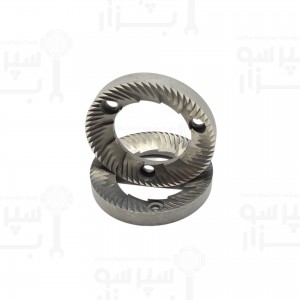 تیغه آسیاب  کوآمار / کوامار مدل تی ۸۰ و فیورنزاتو مدل دوج قطر خارجی ۶۳ میلیمتر قطر داخلی 38 و ضخامت 9/5 میلیمتر راستگرد