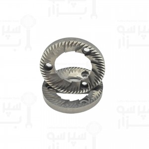 تیغه آسیاب انفیم / آنفیم مکاف / اوبل / گلوبو / اسکادی ۲ / اسکودی قطر بیرونی ۷۵  قطر داخلی 43 و ضخامت 9 میلیمتر چپگرد