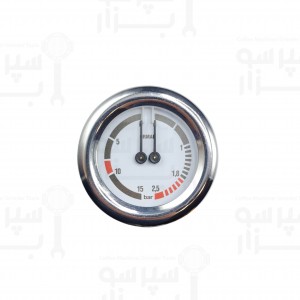 منومتر / مانومتر پ۲ عقربه بی اف سی رویال/ ساب / چیم نشانگر ۰-۲٫۵ بار و ۰-۱۵ بار فشار قطر بدنه ۶۳ میلیمتر